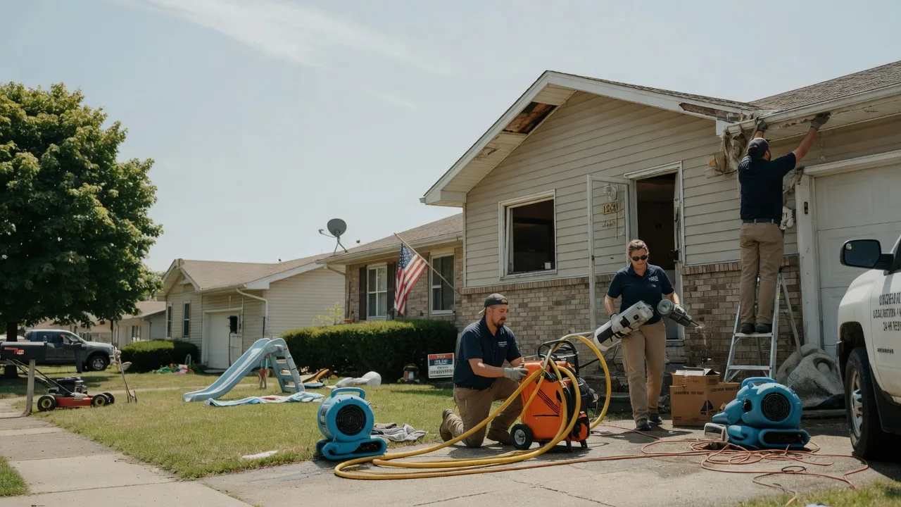 Water Damage Restoration in Mark Center, OH near me